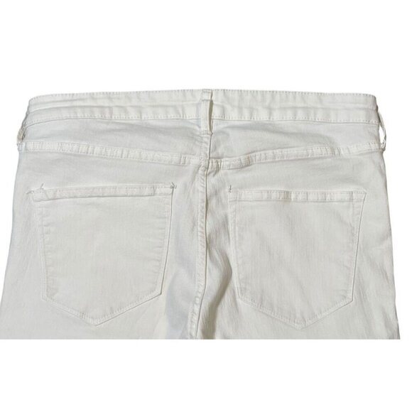 H&M White Skinny Regular Waist Ankle SIZE-31 - Picture 5 of 6